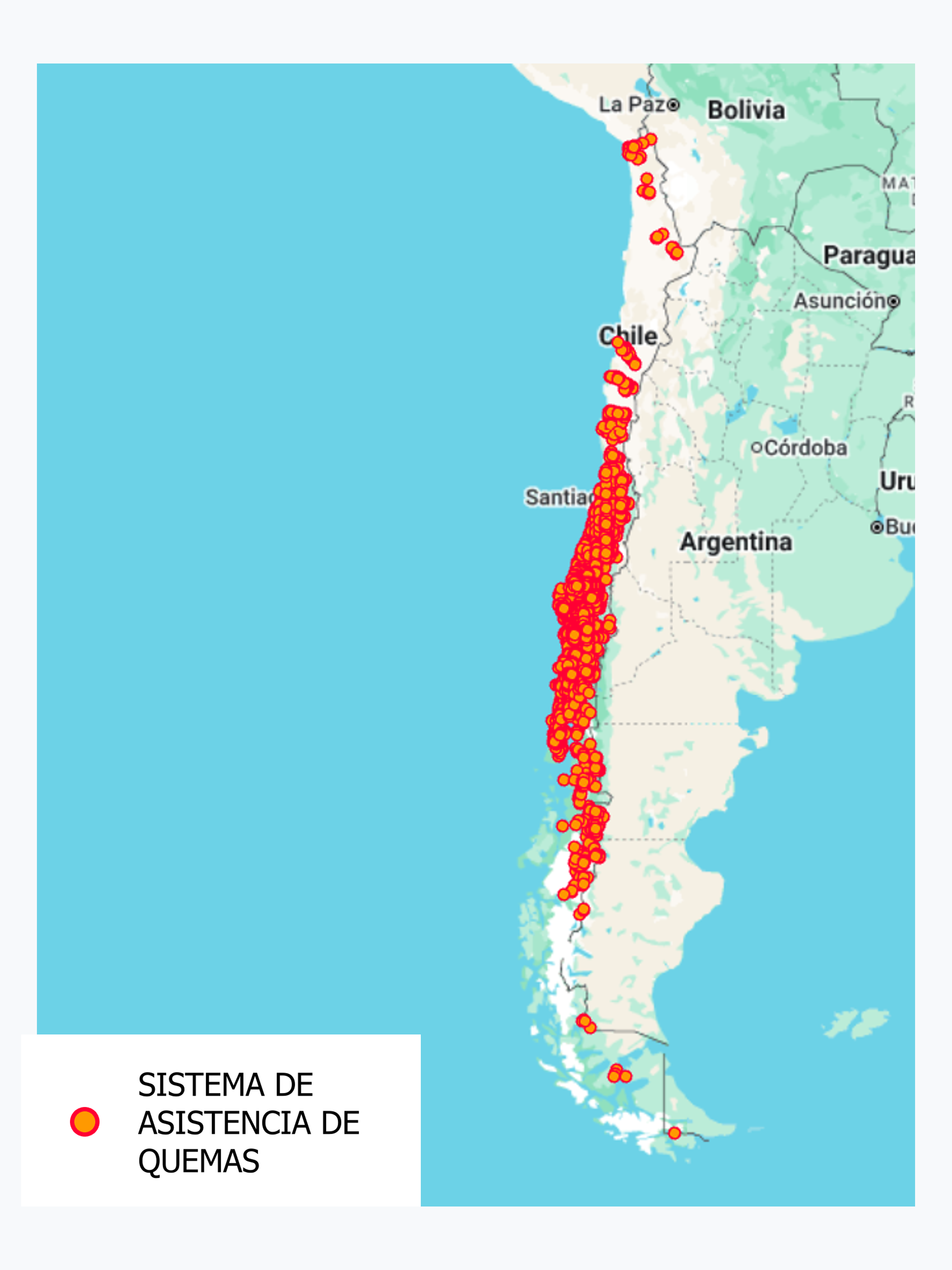 Servicio Web de Mapas - Quemas controladas